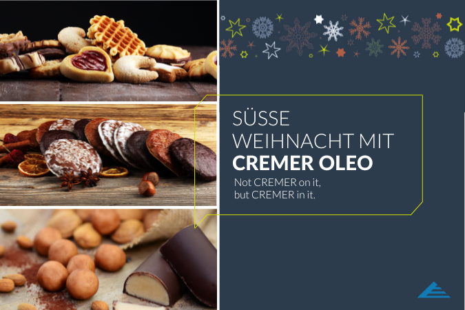 Süße Weihnachten mit CREMER OLEO