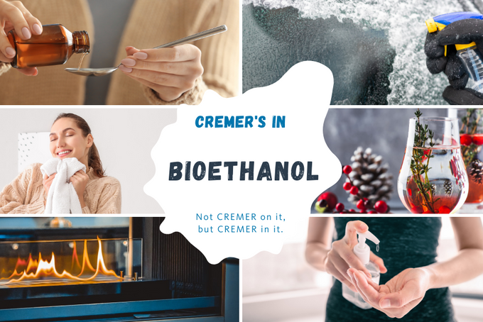 Not CREMER on it, but CREMER in it: Bioethanol